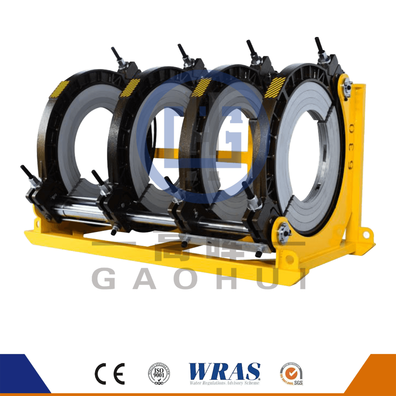 630 HDPE PIPE Hidraulik Mesin Kimpalan Punggung Separa Automatik