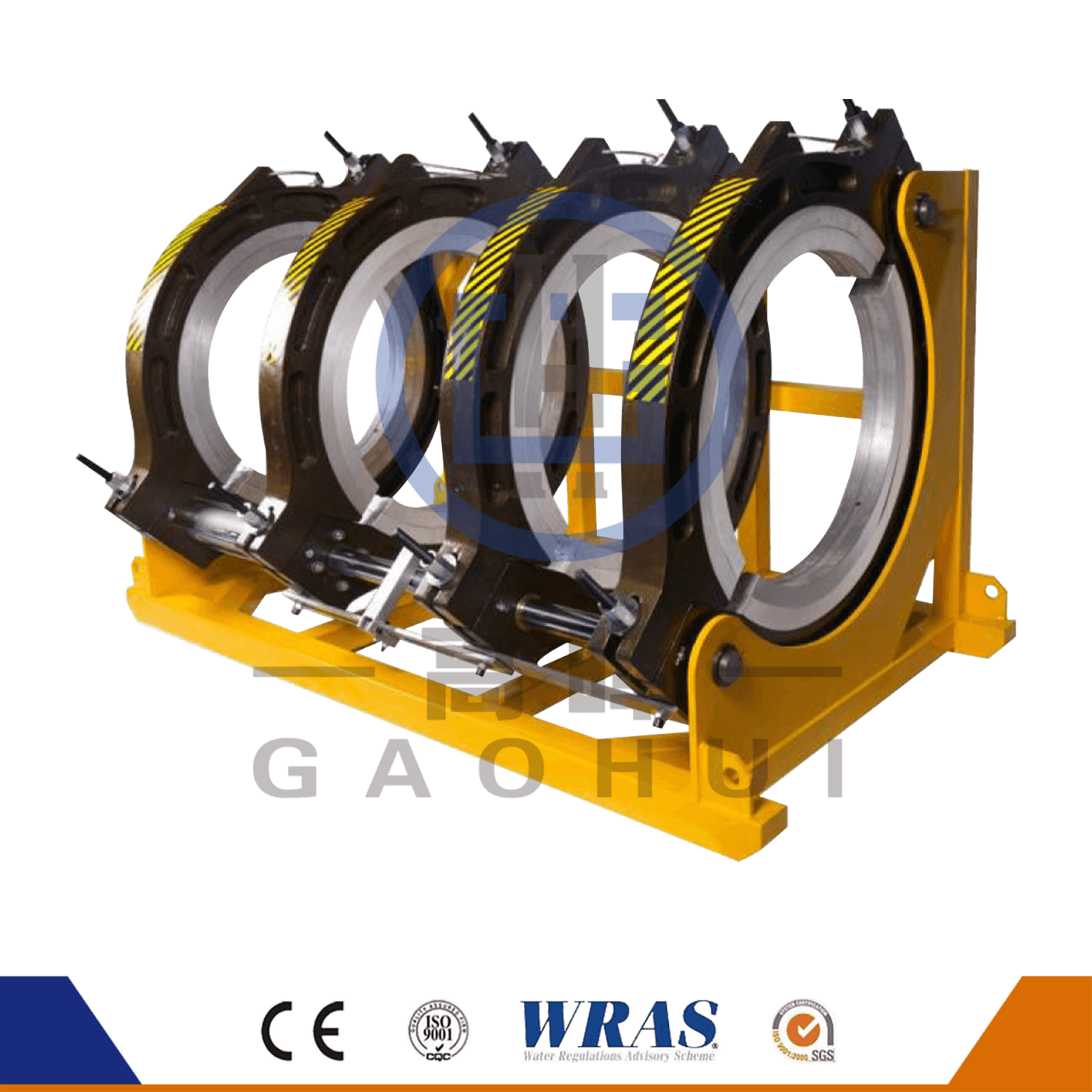 500 HDPE mesin kimpalan haba separuh automatik hidraulik