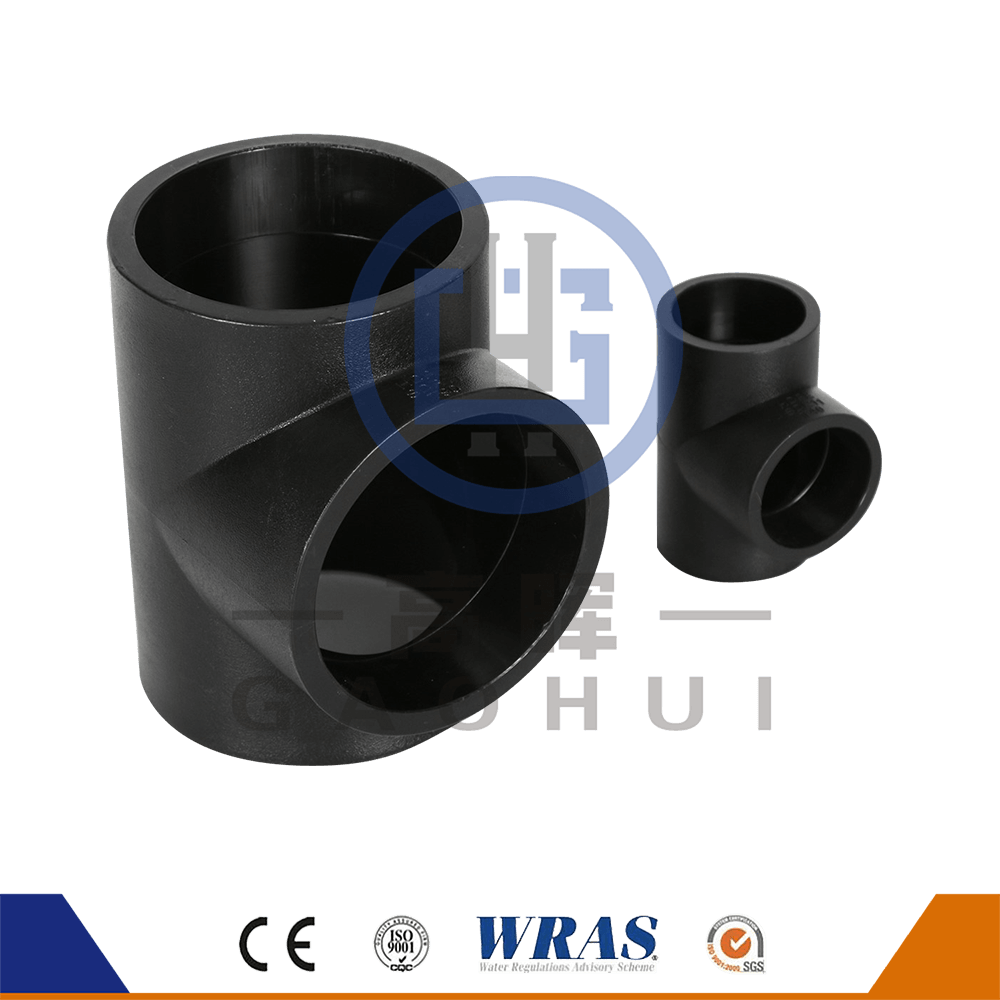 Fusion Soket HDPE Tee sama memastikan sambungan berprestasi tinggi