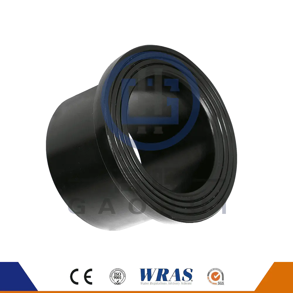 Pe Flange End digunakan secara meluas dalam sistem saluran paip perbandaran dan kimia