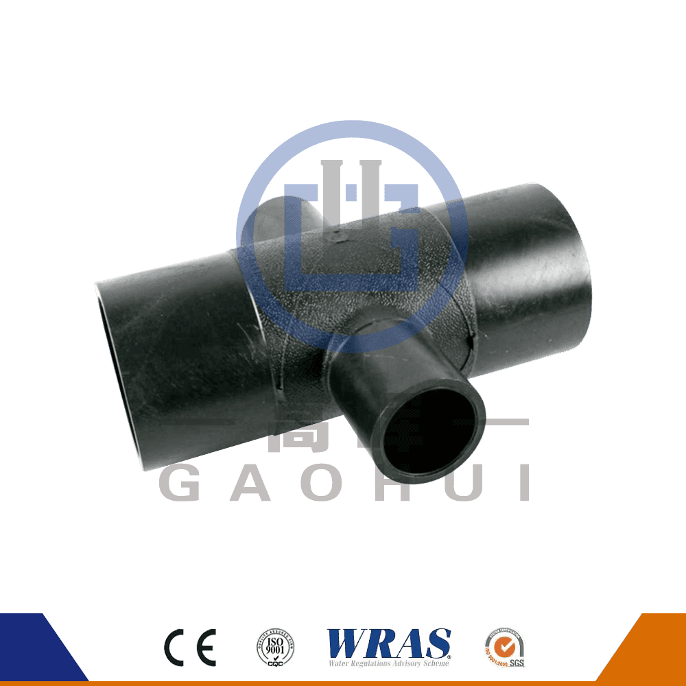 HDPE Fusion Butt Fusion Mengurangkan Salib untuk Paip Air